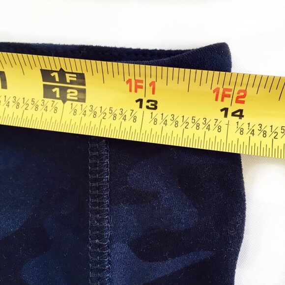 Danskin blue camo leggings, size large. - Picture 7 of 8